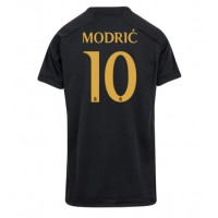 Real Madrid Luka Modric #10 Tretí Ženy futbalový dres 2023-24 Krátky Rukáv